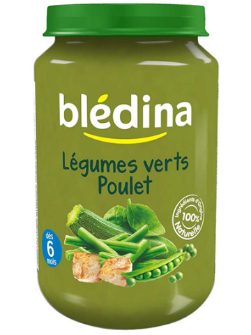 Blédina Légumes Verts Poulet