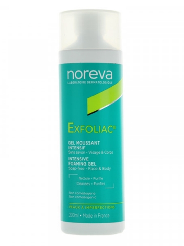 Exfoliac Gel Moussant Intensif