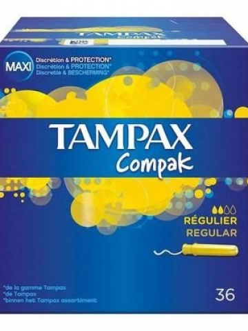 Tampax Compak Regulier B/36