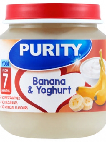 Purity Banana/Yoghurt Dessert