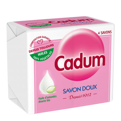 Cadum Savon Doux Huile d'Amande