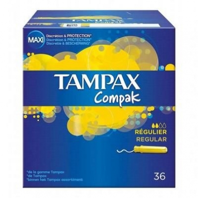 Tampax Compak Regulier B/36