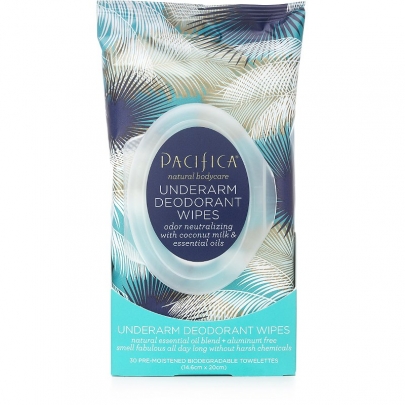 Pacifica Deodorant Wipes Coco