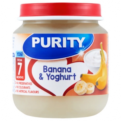 Purity Banana/Yoghurt Dessert
