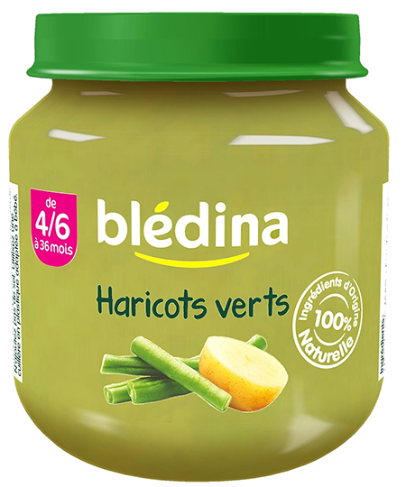 Blédina Haricots verts