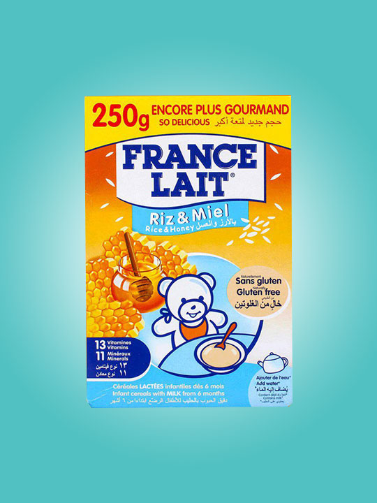 France Lait RIZ & MIEL