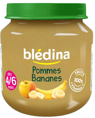 Bledina Pommes Bananes