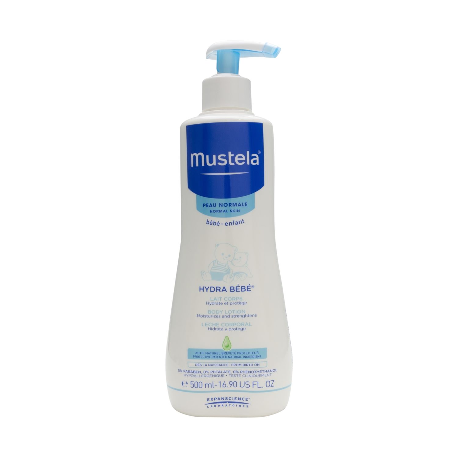 Mustela Hydra Bébé Lait Corps 500ml