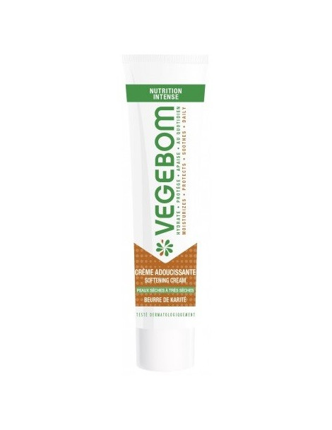 Vegebom Crème Adoucissante Beurre De Karite 40g