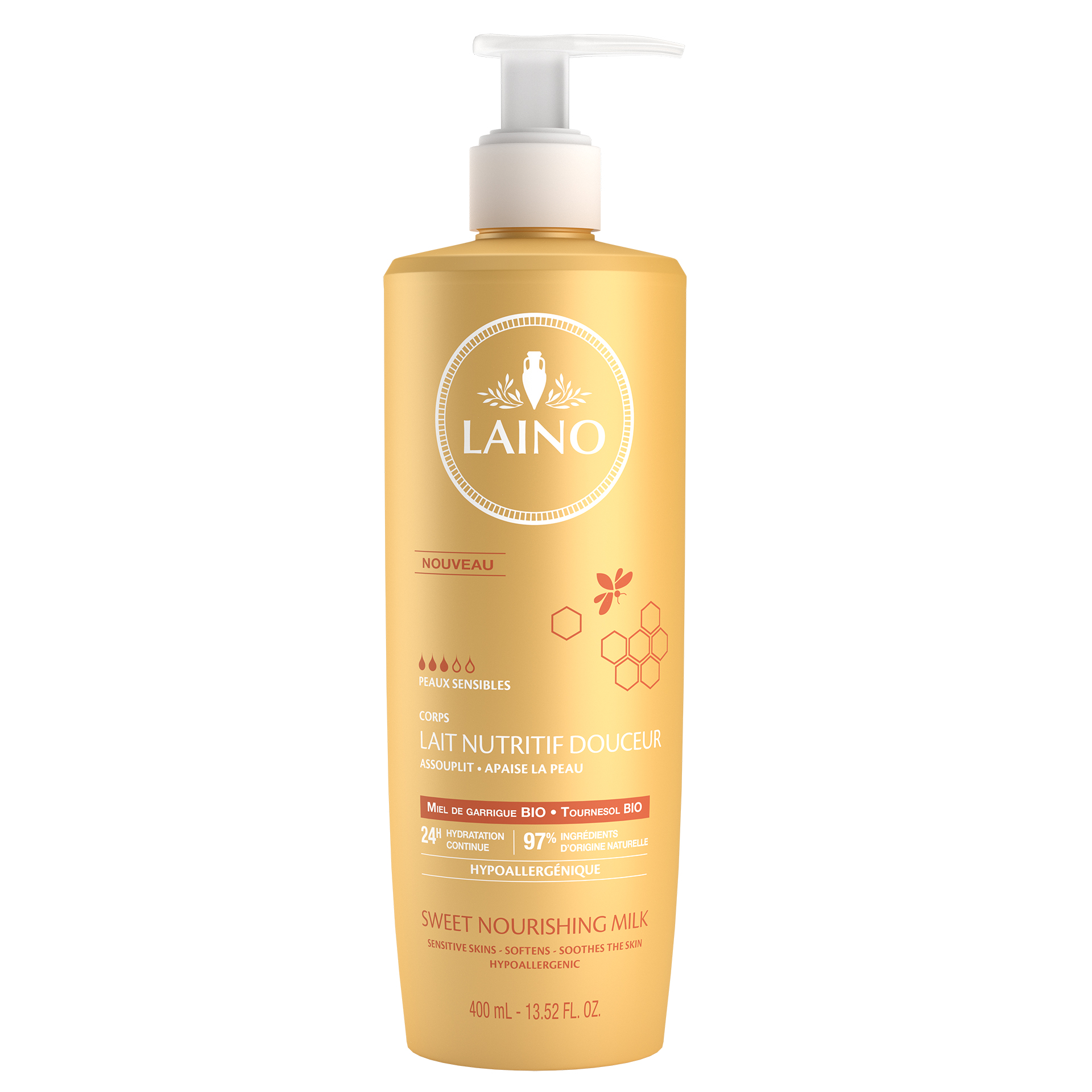 Laino Lait Nutritif Douceur Miel