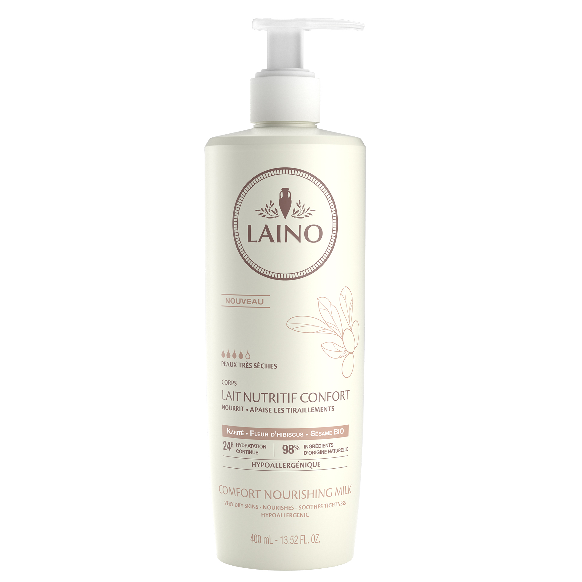 Laino Lait Nutritif Confort Karite