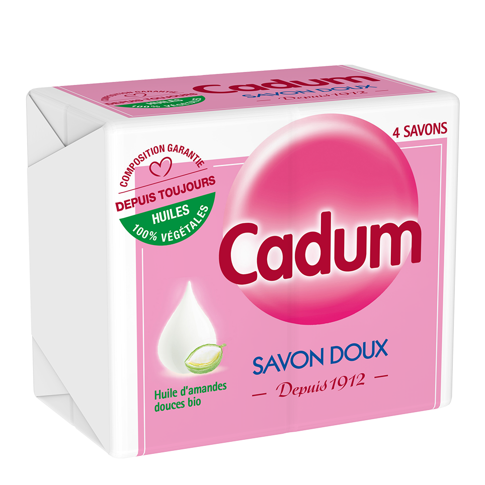 Cadum Savon Doux Huile d'Amande