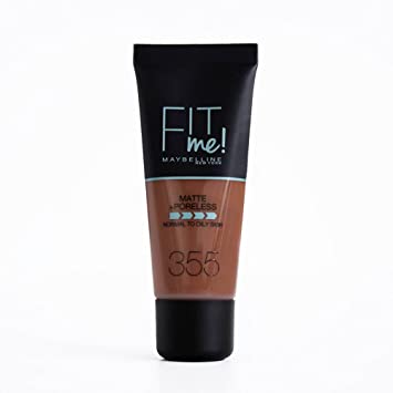 Maybelline Fit Me Matte & Poreless Foundation 355 Pecan
